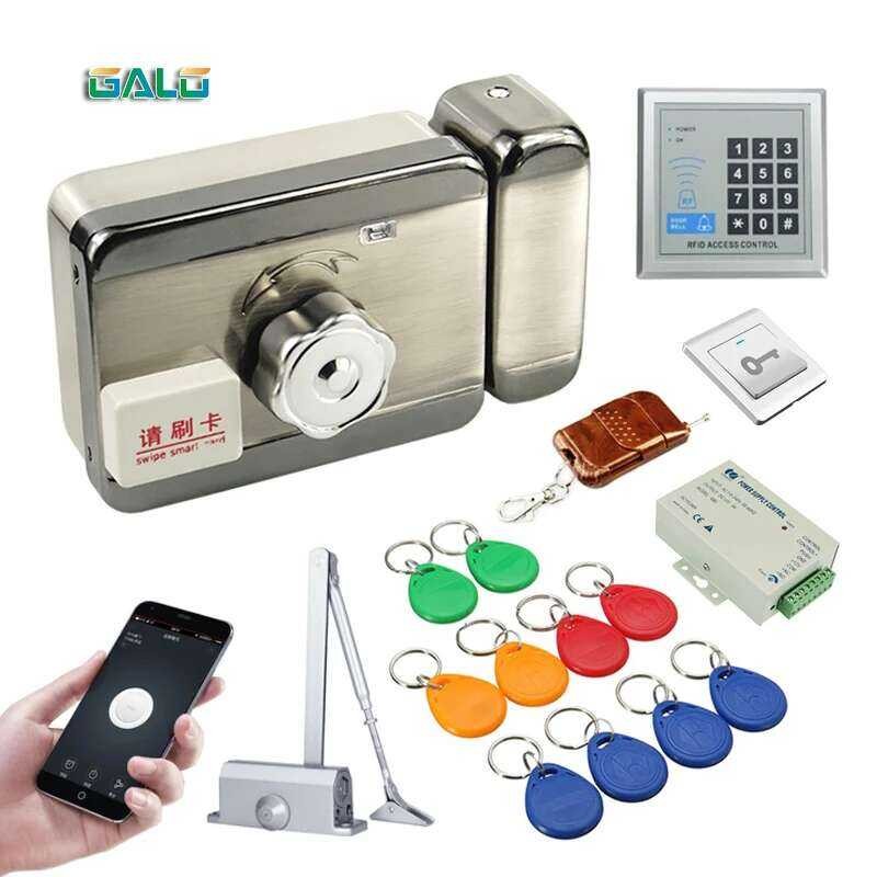 Closers Auomaic Securiy Keypad RFD Door Sysem Wifi Access Conrol RFID ...