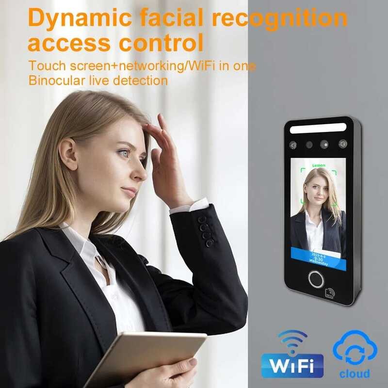 Control Access System WIFI TCP Fingerprint Recognition Dynamic Face ...