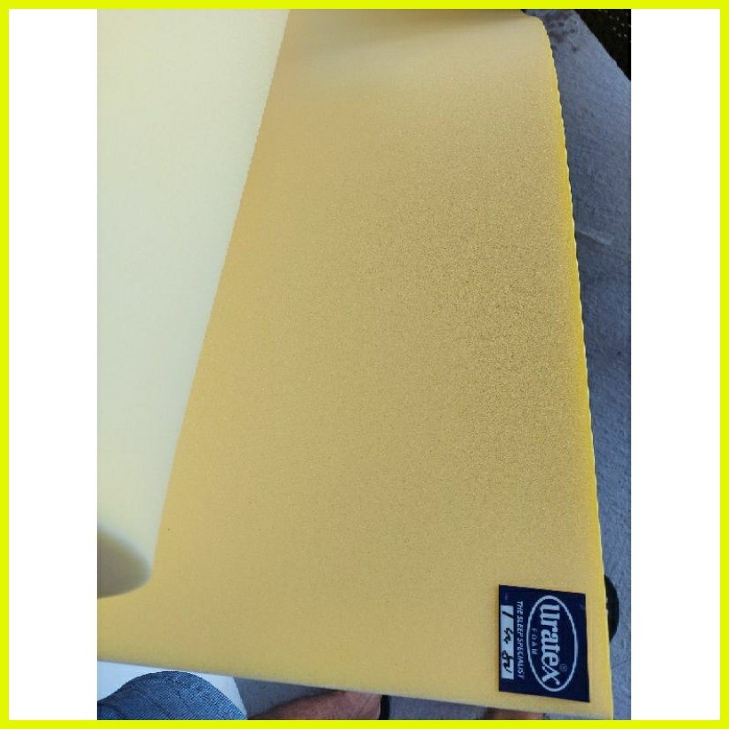 Uratex Foam Customizable and 44"x80" for Upholstery, car seats, Baby