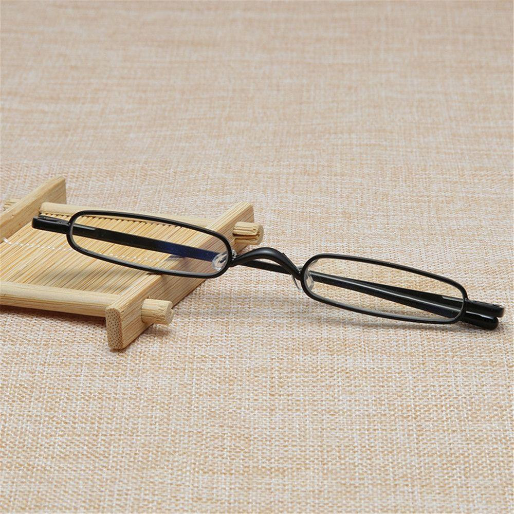 Ultrasmall and ultralight metal reading glasses for men and women