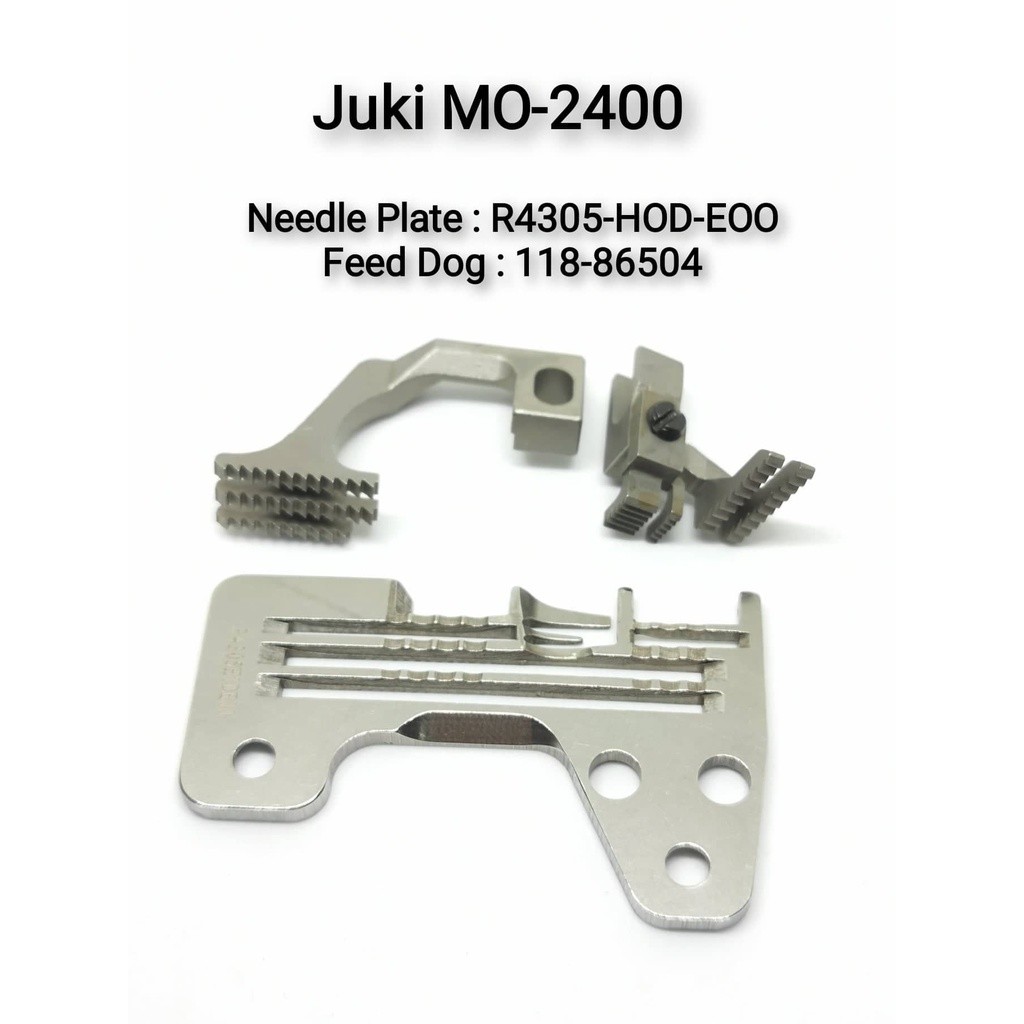 Feed Dog / Needle Plate for 4 Threads Juki , Siruba , Pegasus for