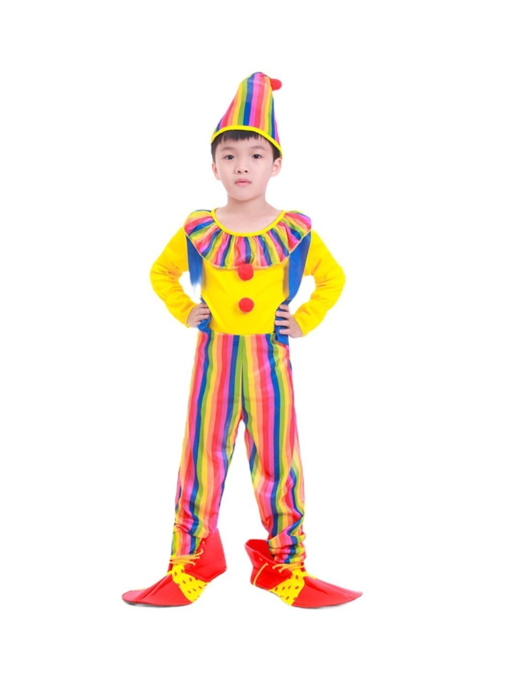 Halloween Children's Clown Costume Children's Day Stage Performance — free download