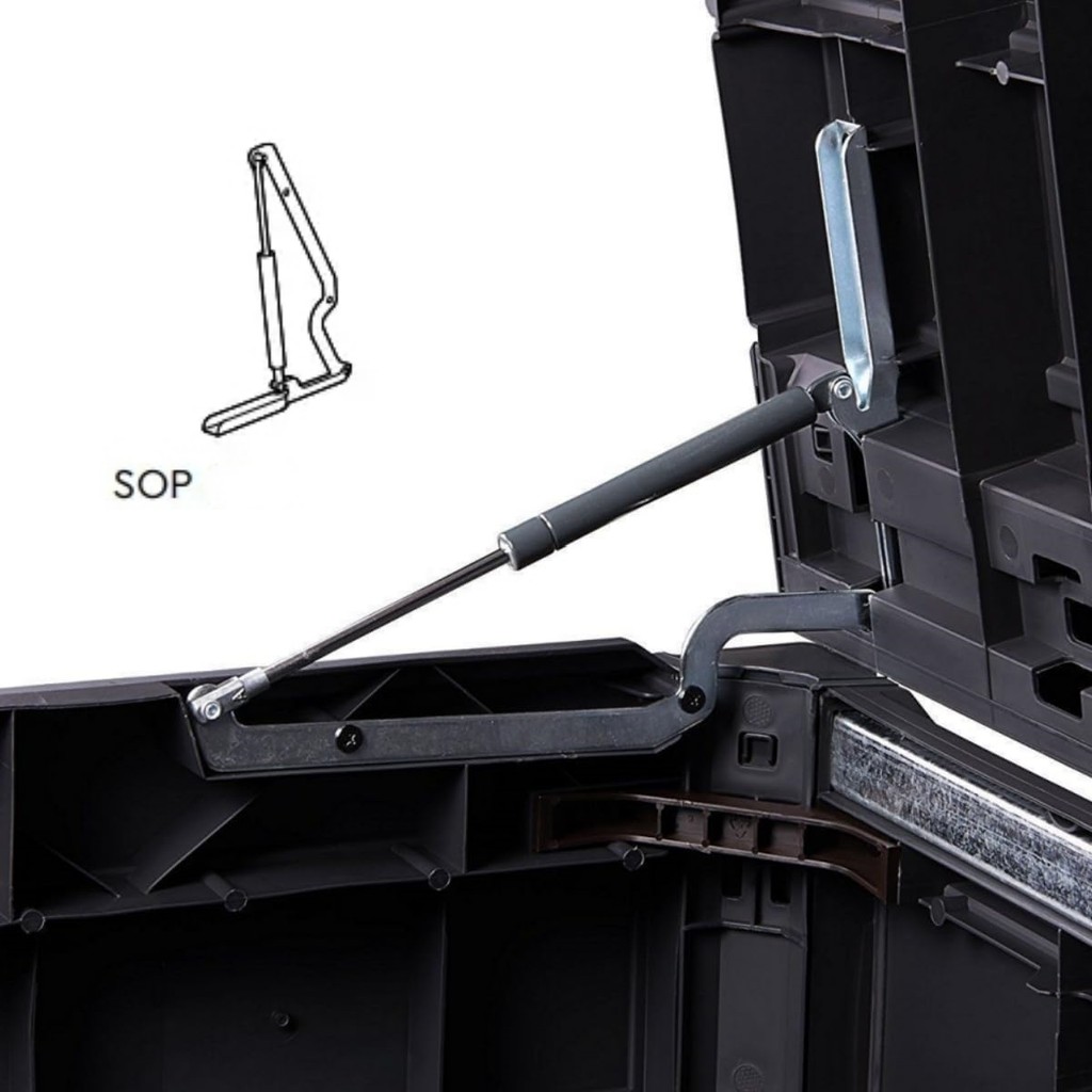 1 Replacement SOP Piston Hinge For Keter Westwood Rockwood Borneo Sumatra Deck Box I.1421804634