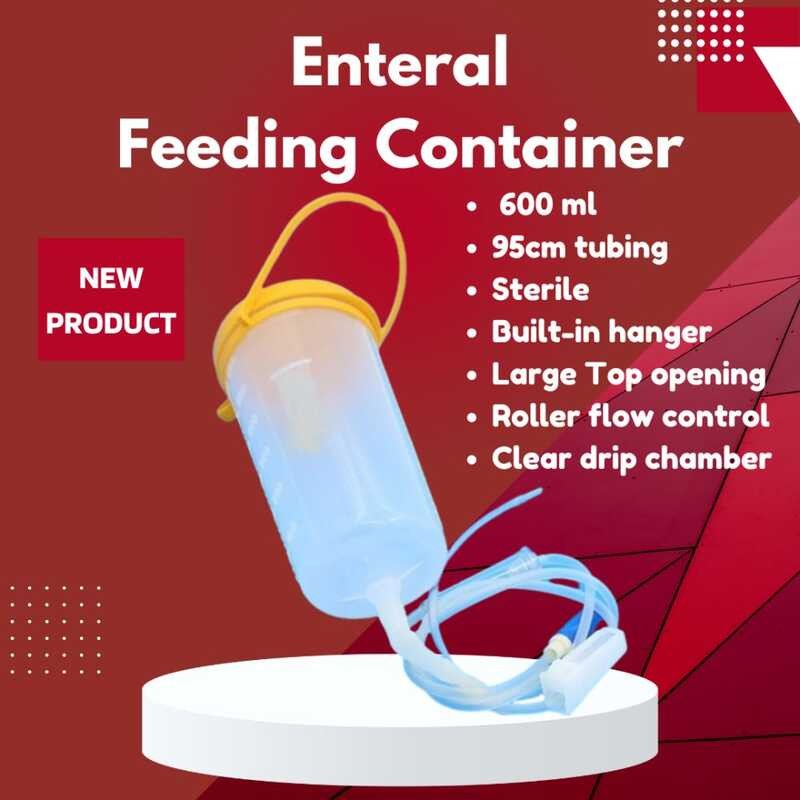 Enteral Container 600Ml Sterile Feeding Tube | Shopee Philippines