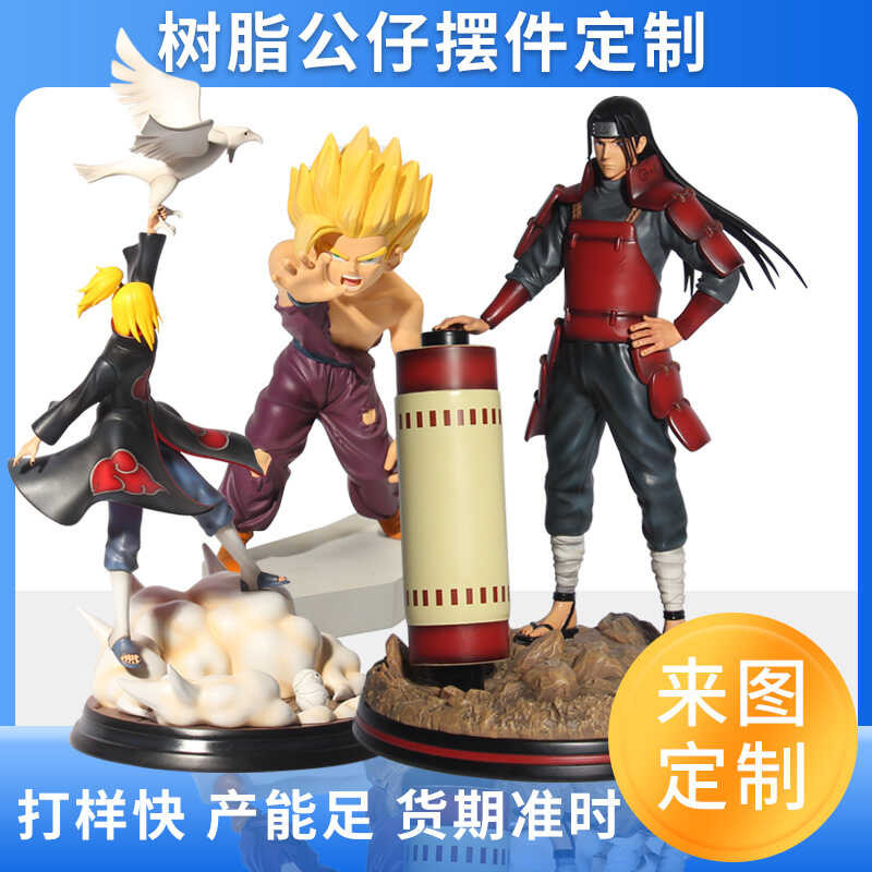 Resin Craft Figurine Injection Molded Trendy Toy Cartoon Anime One ...