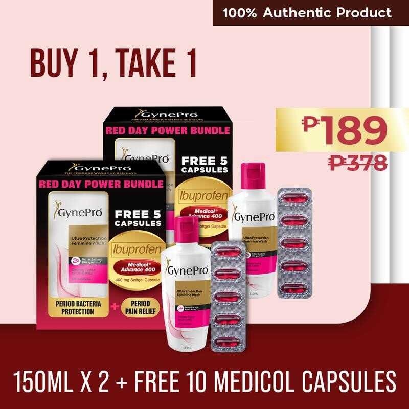 BUY TAKE 1 Gynepro 150Ml Feminine Wash + FREE 5 Medicol Advance ...