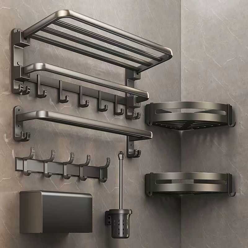 m Towel Rack High-End Bathroom Storage Rack Advanced Sense Integrated ...