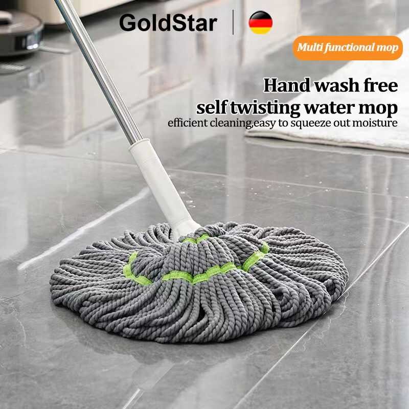 Goldstar Magic Spin Mop For Floor Cleaning Tool 360 Degree Rotating ...