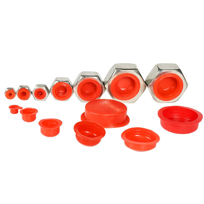 Cylinder Rubber Plug Stopper Red Hole Plug Cylinder Plug Pressure ...