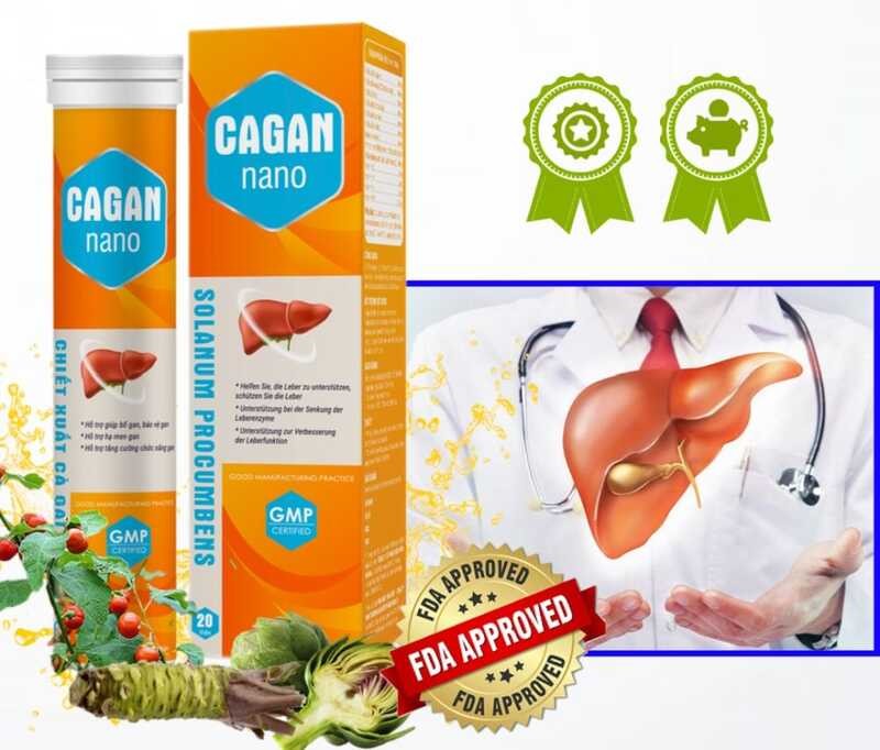 CAGAN Nano Effervescent 20 Tablets (Good Treatment For Hepatitis, A , B ...