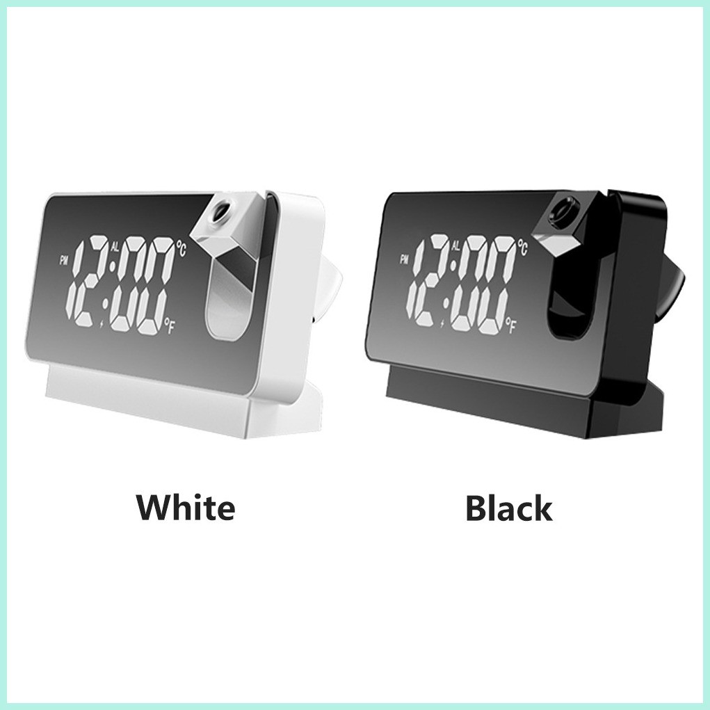 LED Digital Smart Alarm Clock Table Electronic Desktop Clocks USB Wake ...