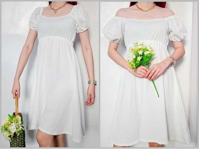 Irene 2 Way Vintage Dress · Best for Wedding Maternity and Worship ...