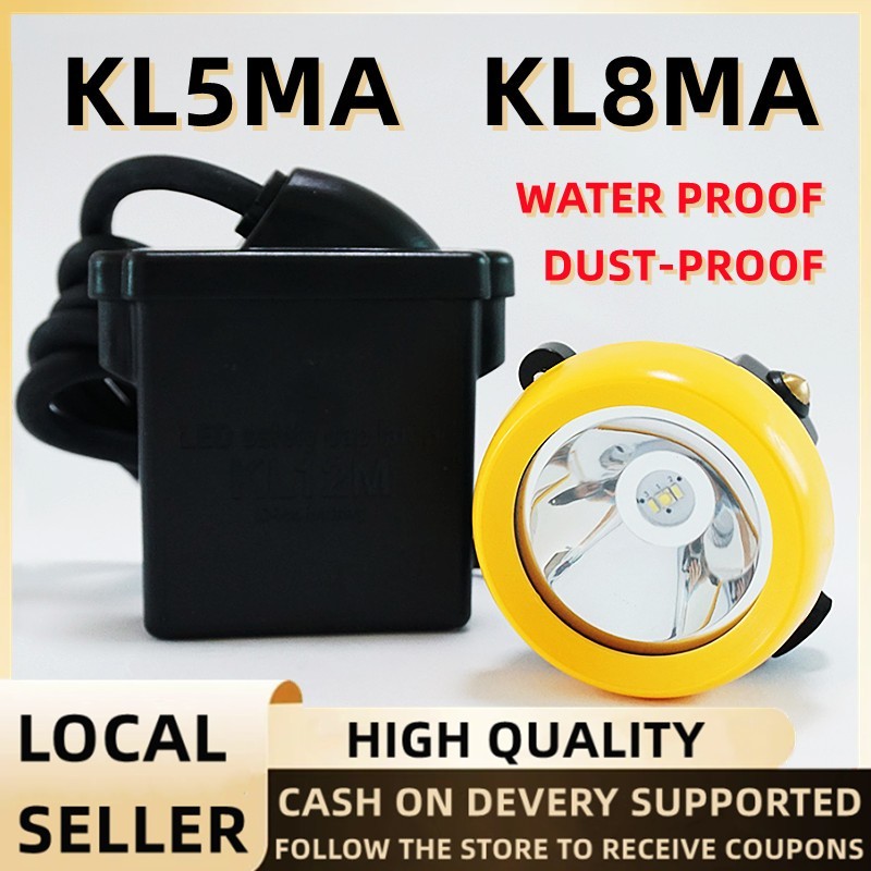 Yoqu KL5M Miner's Lamp Explosion-proof Waterproof Bright Headlight ...
