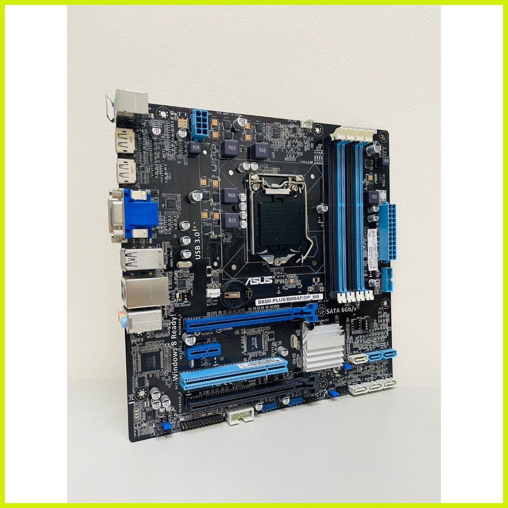 ¤ ♈ ASUS B85M PLUS/BM 6AF 4TH GEN Motherboard B85 Socket LGA 1150 i3 i5 ...