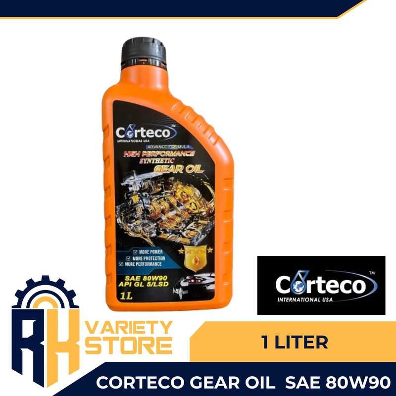 CORTECO HIGH PERFORMANCE SYNTHETIC GEAR OIL SAE 80W90 API GL5/LSD