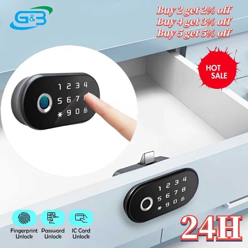 Biometric Lock Para Sa Mga Drawers O Cabinets Fingerprint Lock Safety ...
