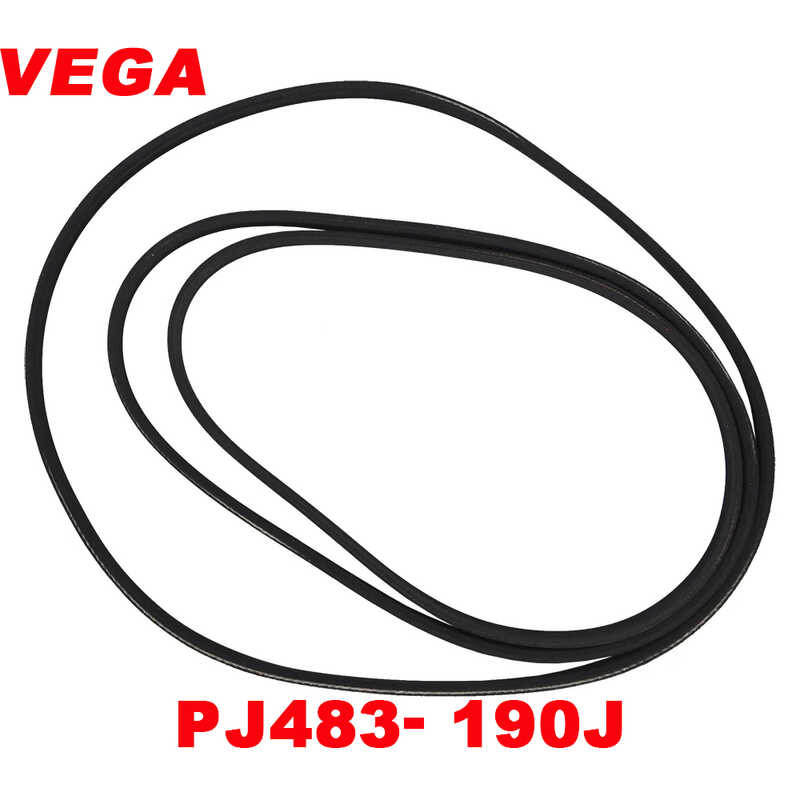 Cinghia Trapezoidale PJ483 190J In Gomma - Per Trasmissione Motori Modello RC Fai Da Te, 3 Nervature