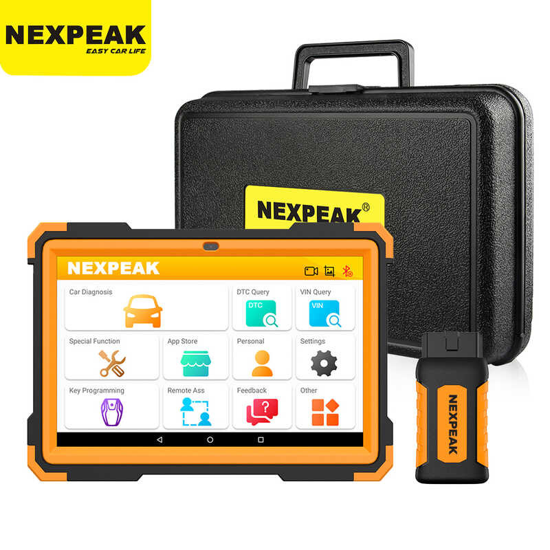 PLUS NEXPEAK Car Diagnostic Tool OBD2 Code Reader Airbag ABS DPF Oil