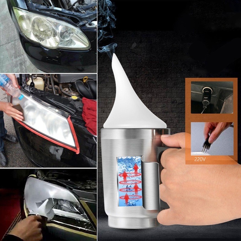 Car Headlight Lens Restoration Kit Headlamp Lens Restore Oxidation