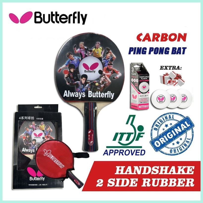 Butterfly Table Tennis Racket long handle Recommended For Beginning ...