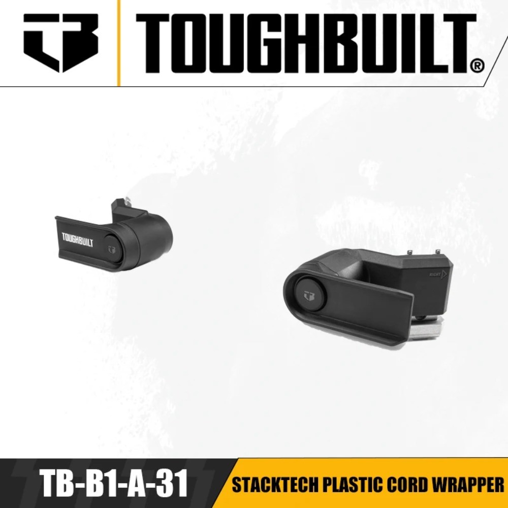 TOUGHBUILT TB-B1-A-31 STACKTECH Plastic Cord Wrapper Stackable ToolBox ...