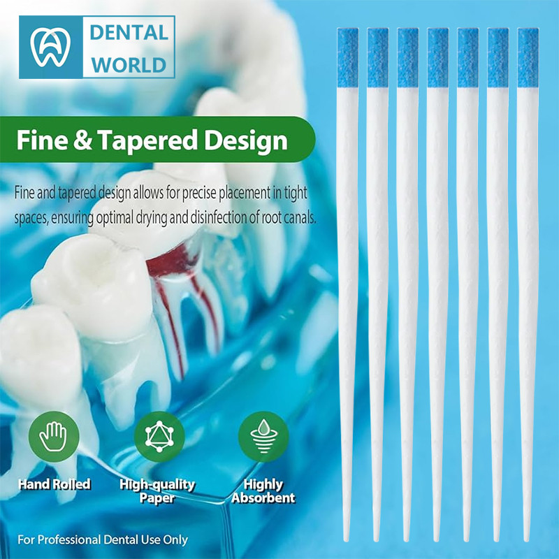 Carta Assorbente Endodontica AZDENT, Formati F1, F2, F3 - Confezione Da - Foto 10