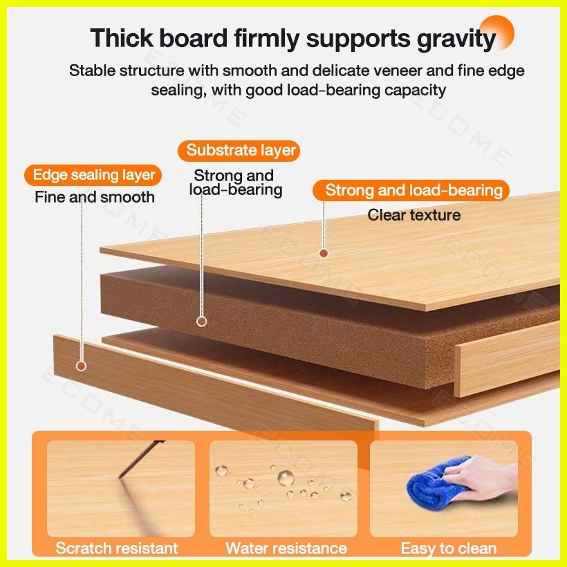 ♀ Bookshelf Organizer Shelf Wooden Display Divider 60