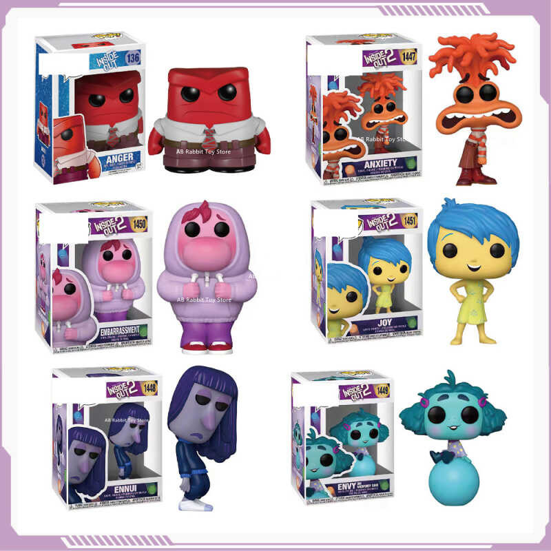 2024 FUNKO POP Inside Out 2 Anime Figure Film Version Edition Action ...
