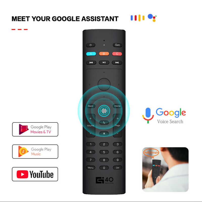 Control G40S Remote (Voice + Gyroscope) Air e Wireless Voice Remote ...