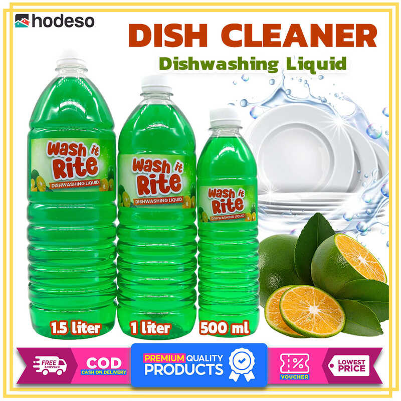 Hodeso Wash It Rite Dishwashing Liquid Kalamansi | Cleaning Solutions ...