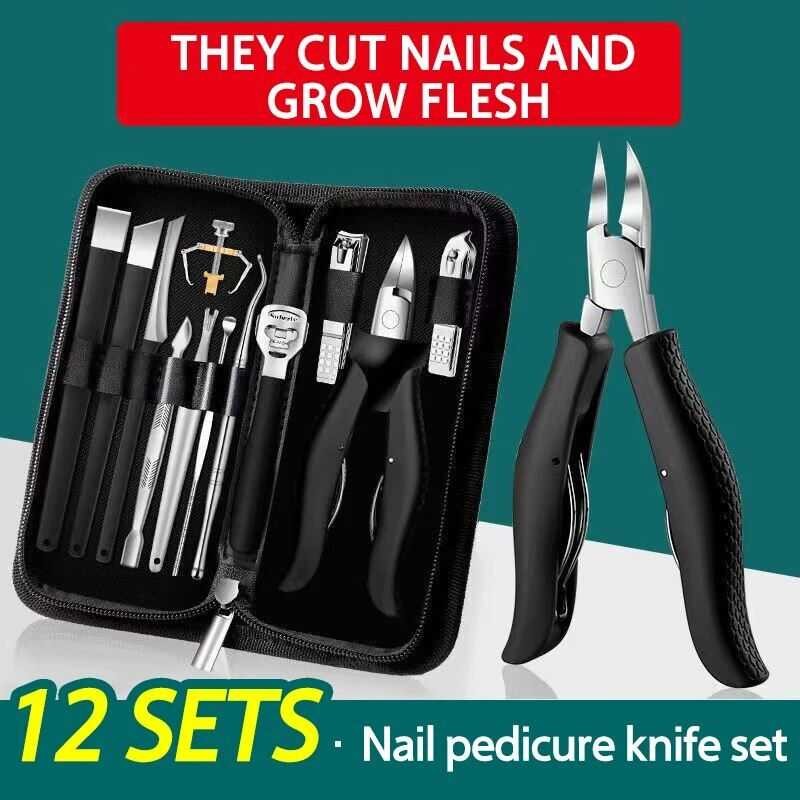 Nail Clipper Set For Paronychia Home Pedicure Tool Portable Men's High ...