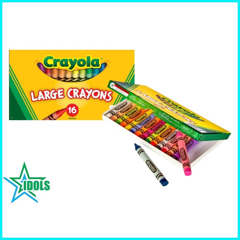 Crayola Lot de 16 crayons Jumbo 52-0390