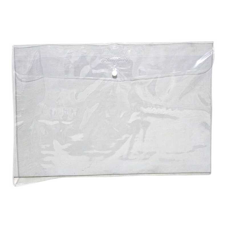 Adventurer Plastic Snap Button Transparent Envelope Gauge #5 828 ...