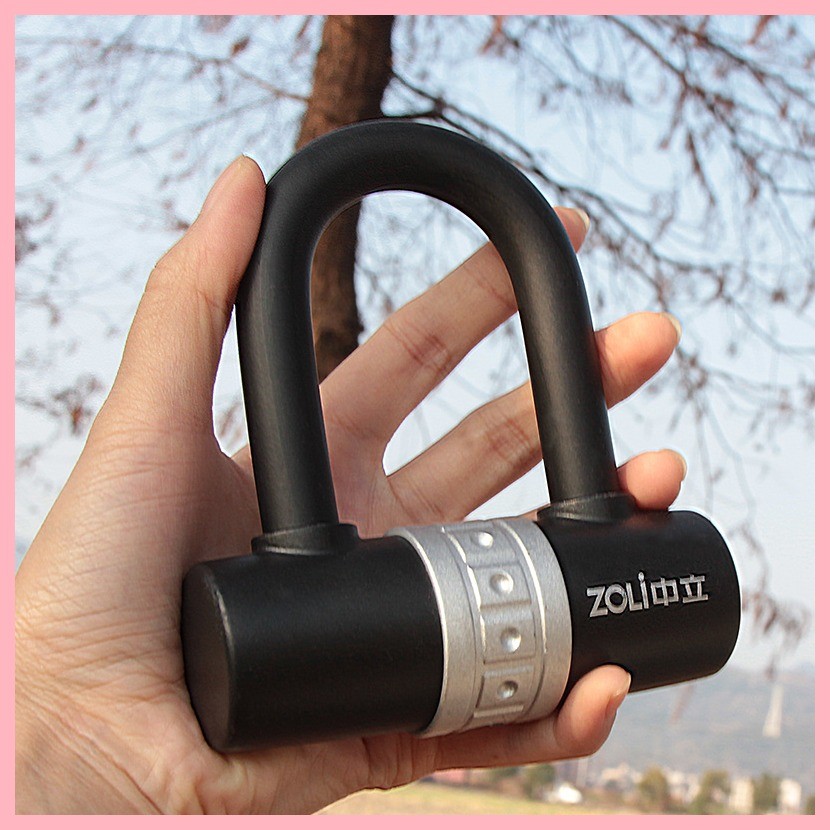 Anti-theft Lock Motorcycle Lock Electric Vehicle Lock Anti-prying Small ...