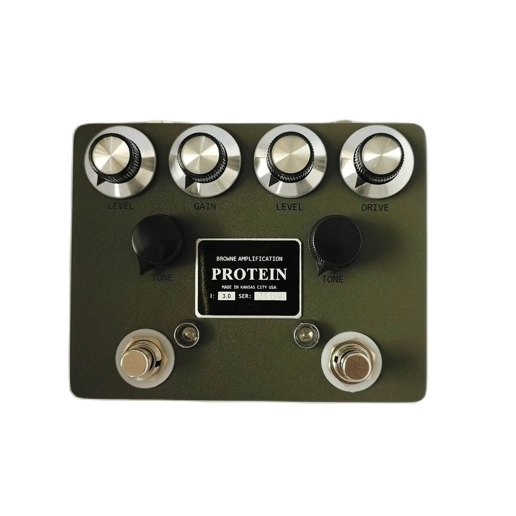 Br0wne 2B ZVEX PROTEIN Electric Guitar Overdrive Distortion Pedal
