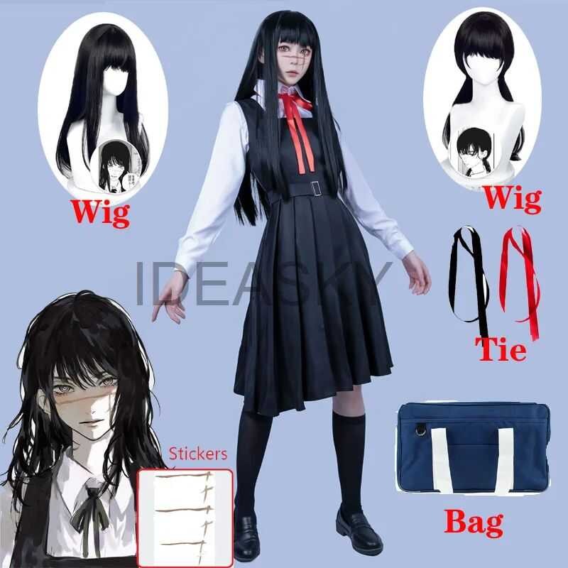 Mitaka Asa Cosplay Costume Uniform Dress Outfits Halloween Carnival Suit