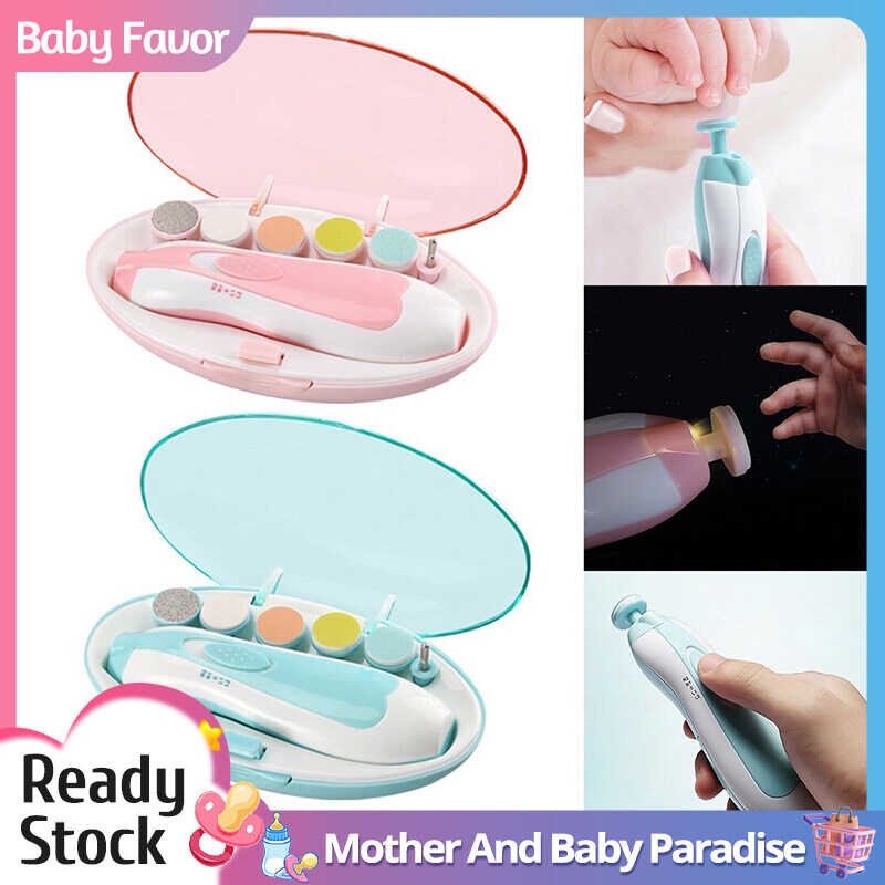 6 In 1 Multifunctional Electric Toes Manicure Care Set Newborn Infant ...