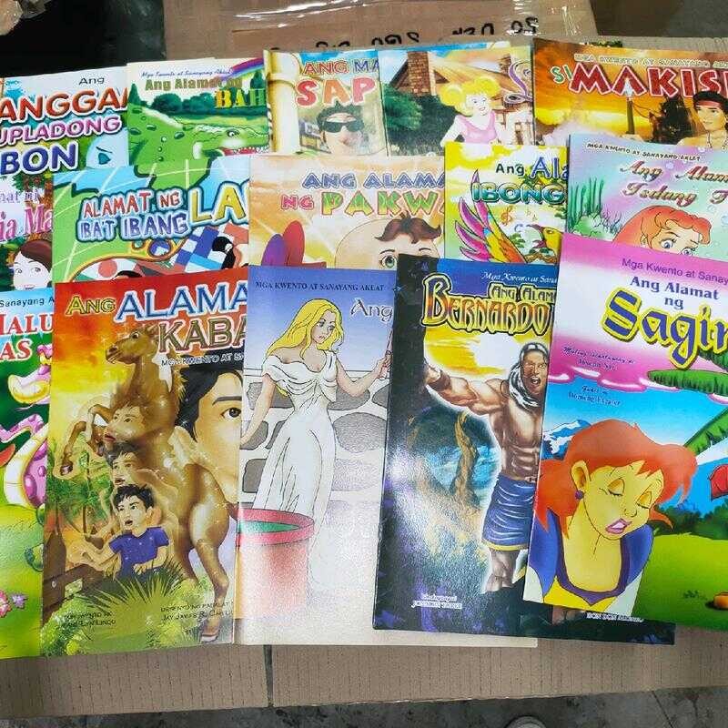 Random Titles Story Book Ordinary Tagalog(Newsprint Paper) | Shopee ...