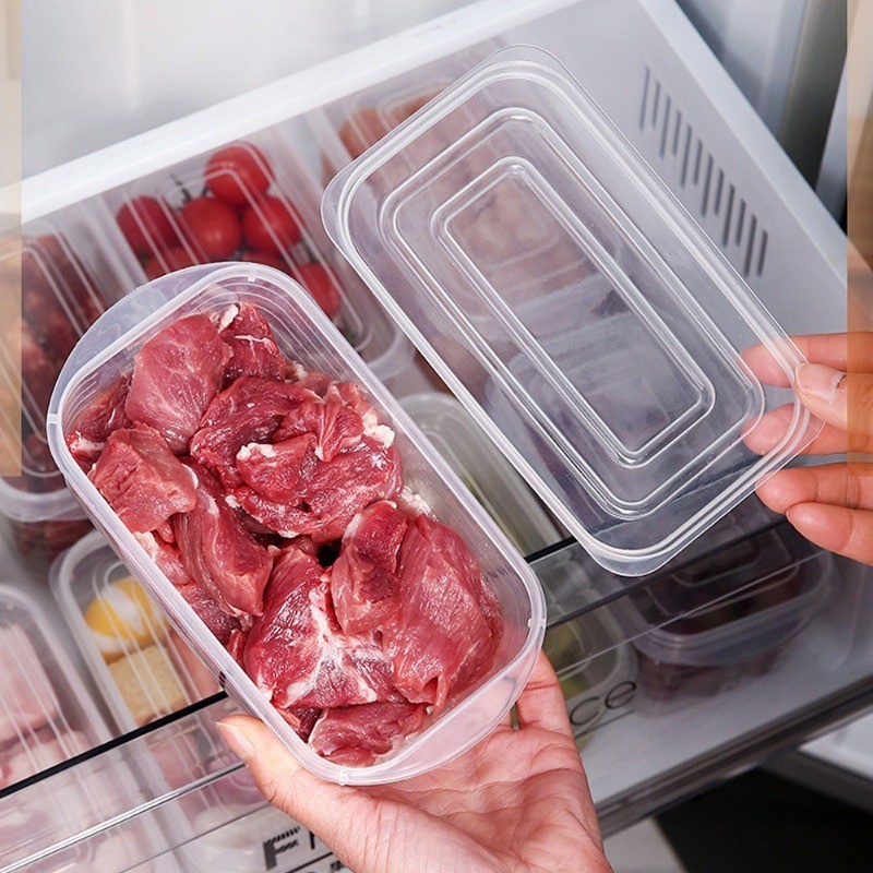 700ml Multi-Purpose Plastic Food Container - Crisper Box for Kitchen ...