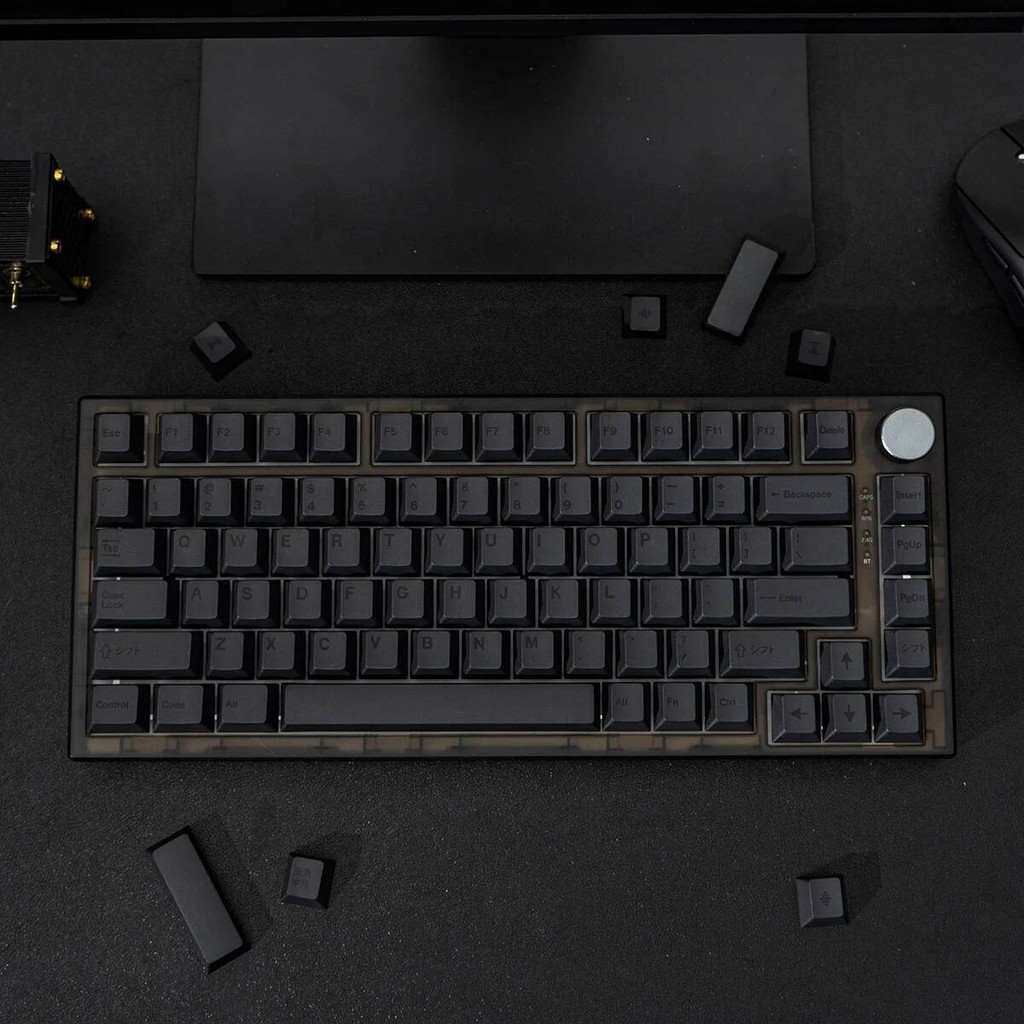 Bob-Head Mechanical Keyboard Kits Dark Backgrounds