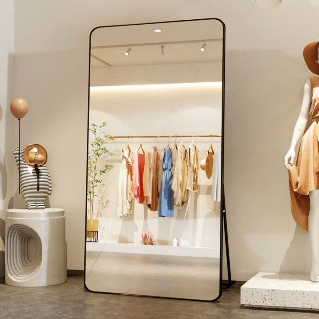 MOK Mirror Full-length mirror Whole Body Mirror Floor-to-ceiling Mirror ...