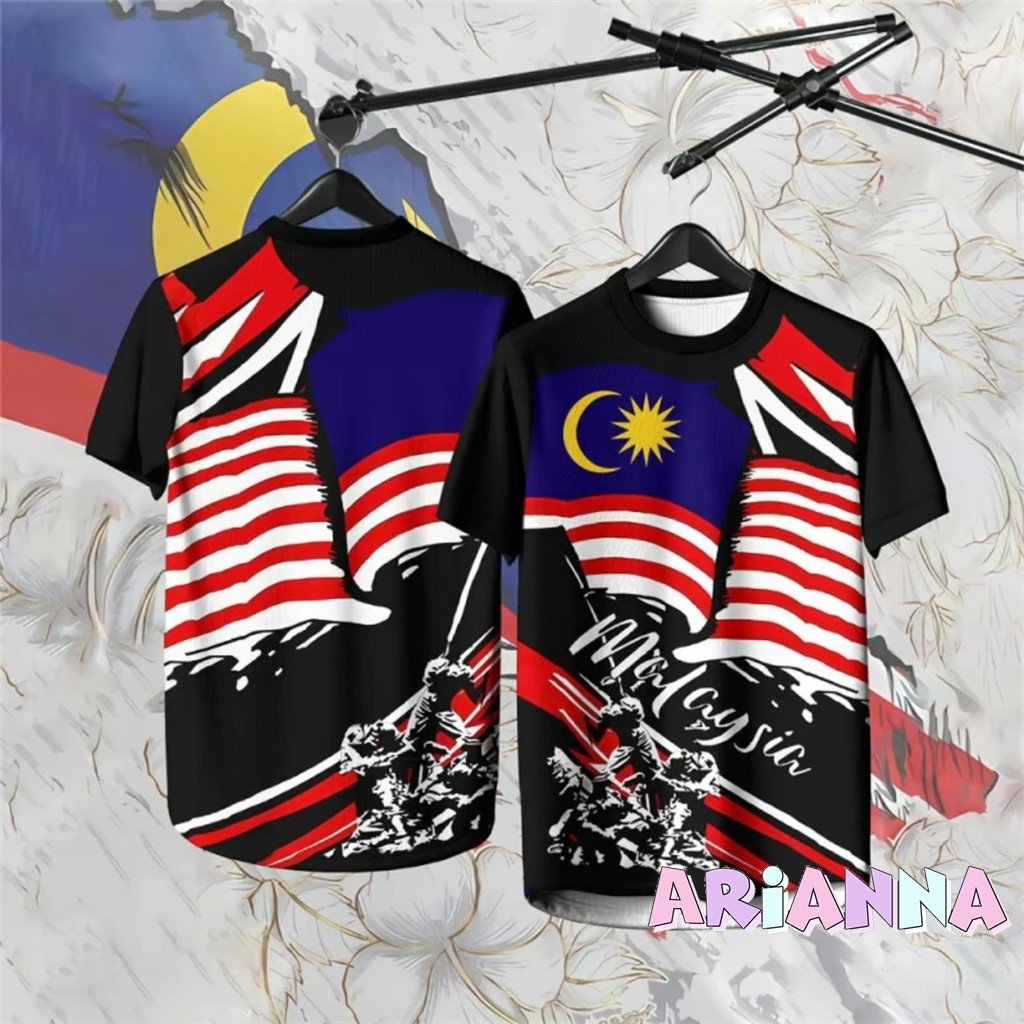 【Arianna】1957 Merdeka Clothes 2025 68Th Jersey Merdeka Clothes 68 Years ...