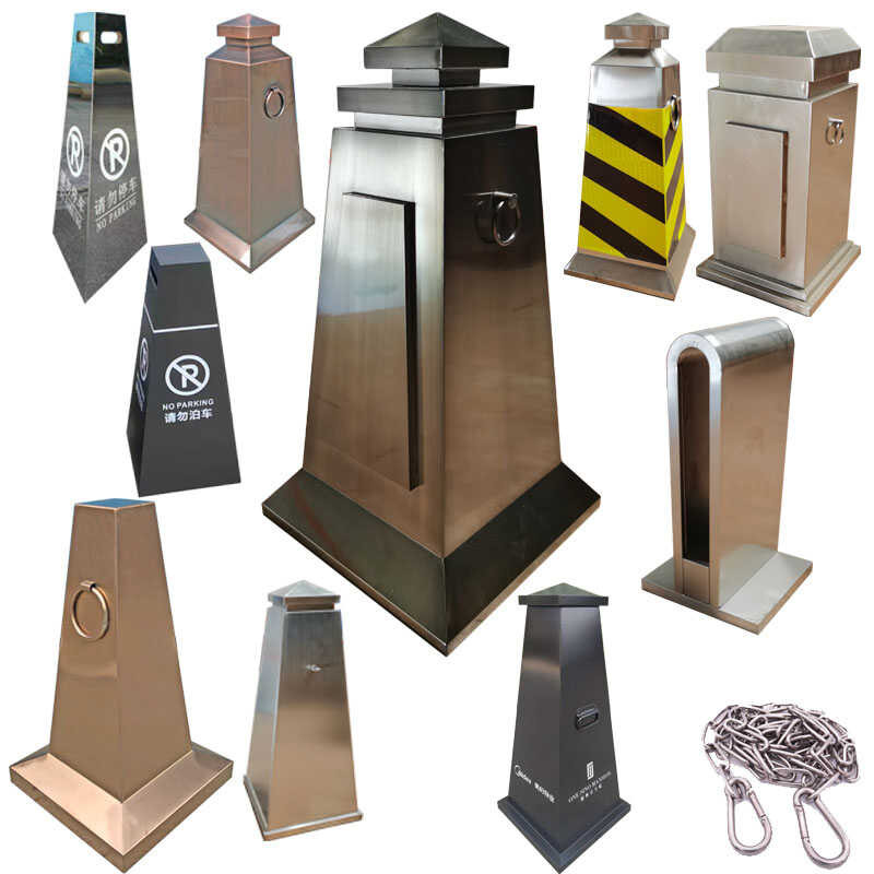 Tt Stainless Folding Parking Sign Reflective Triangle Road Barrier ...