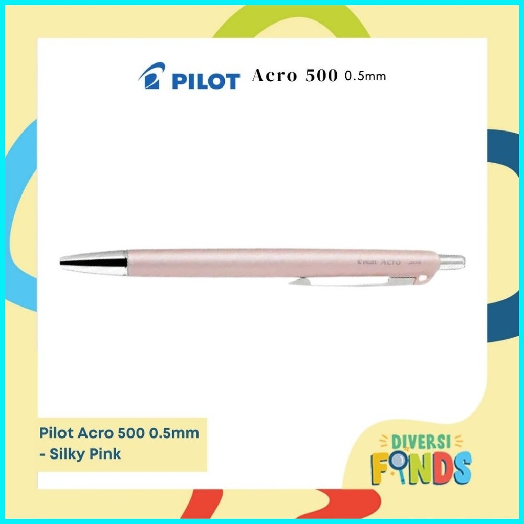 Pilot Acro 500 Series Acroball 0.5mm Ballpoint Pen - Assorted Color ...