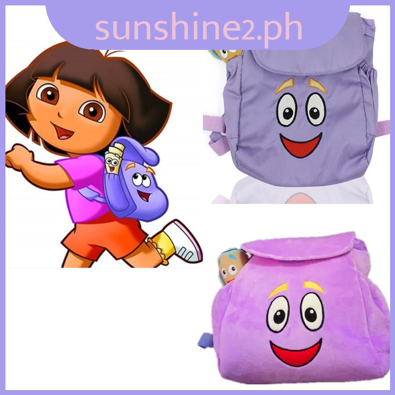 Adorable The Dora Explorer Nylon Backpack For Kids With Adjustable ...