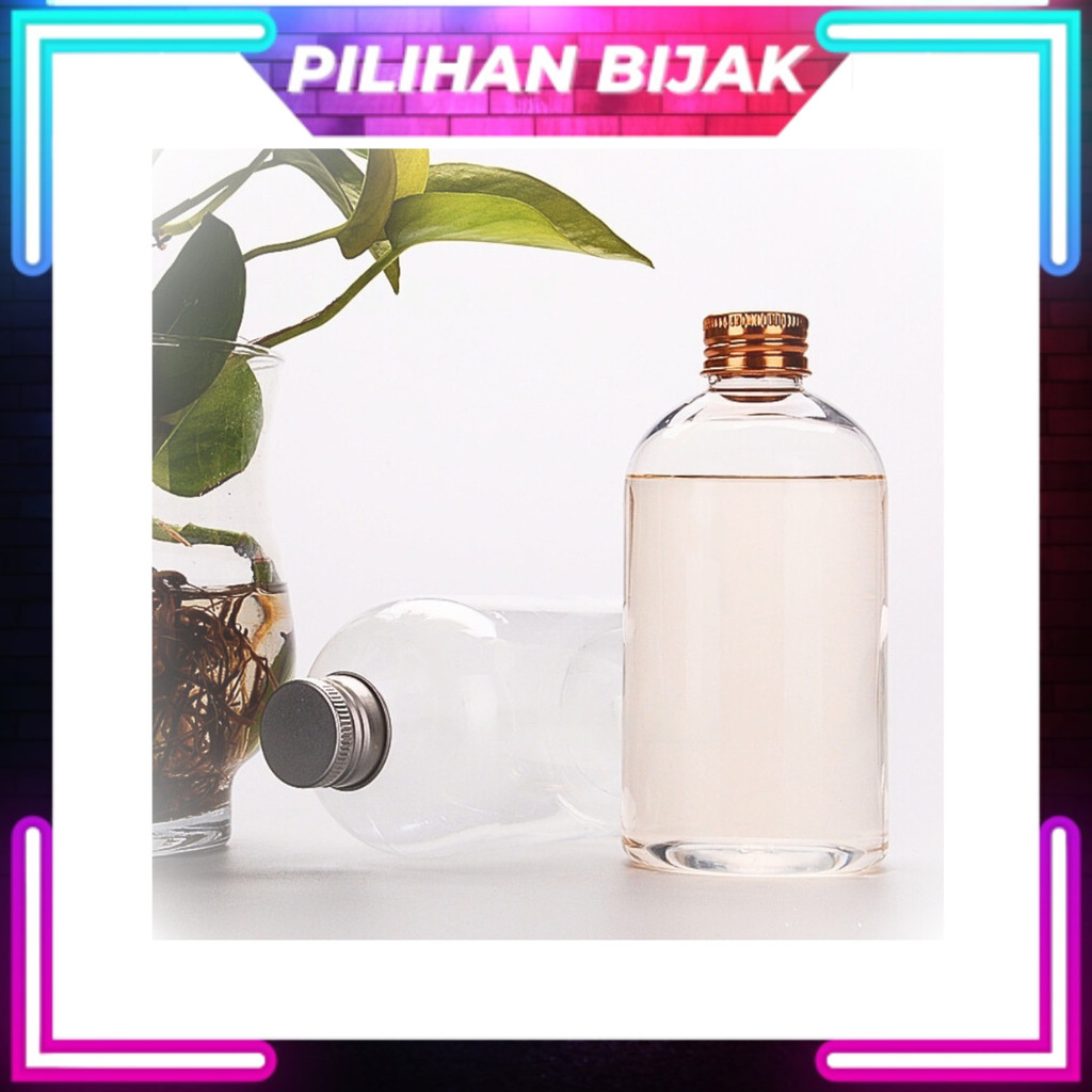 500ML Empty Water Bottle Doorgift Bottle with Gold Cap Bekas Plastic ...