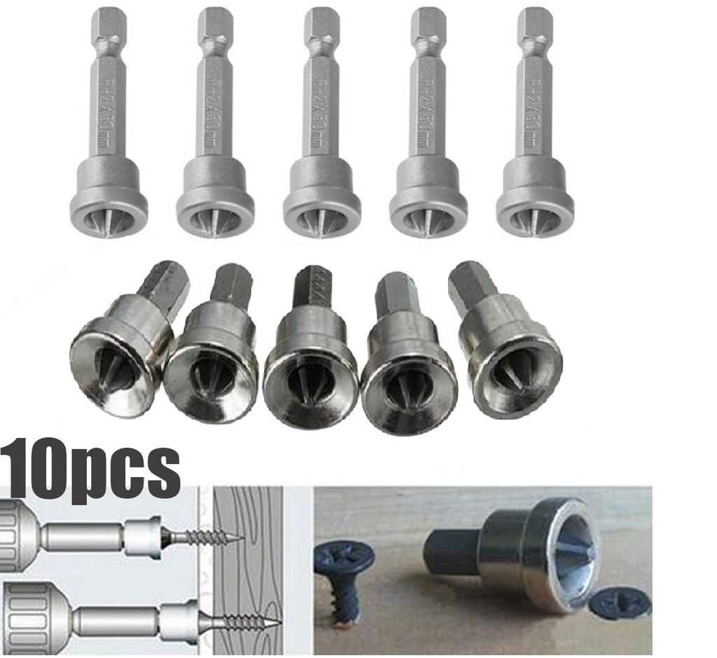 dailylife1.ph ️ 10PCS Depth Stop Plaster Screws Locating Screwdriver