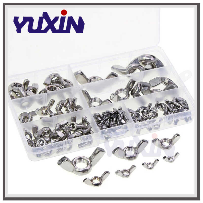 Buy M6 Wing Nuts 304 316 Stainless Steel Fasteners Parts Screws Hand