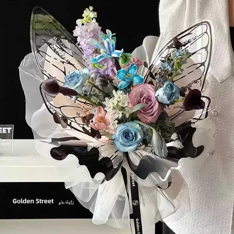 10Set/Bag ∮ Crystal Butterfly Wings Handmade DIY Wer Wrapping Material ...