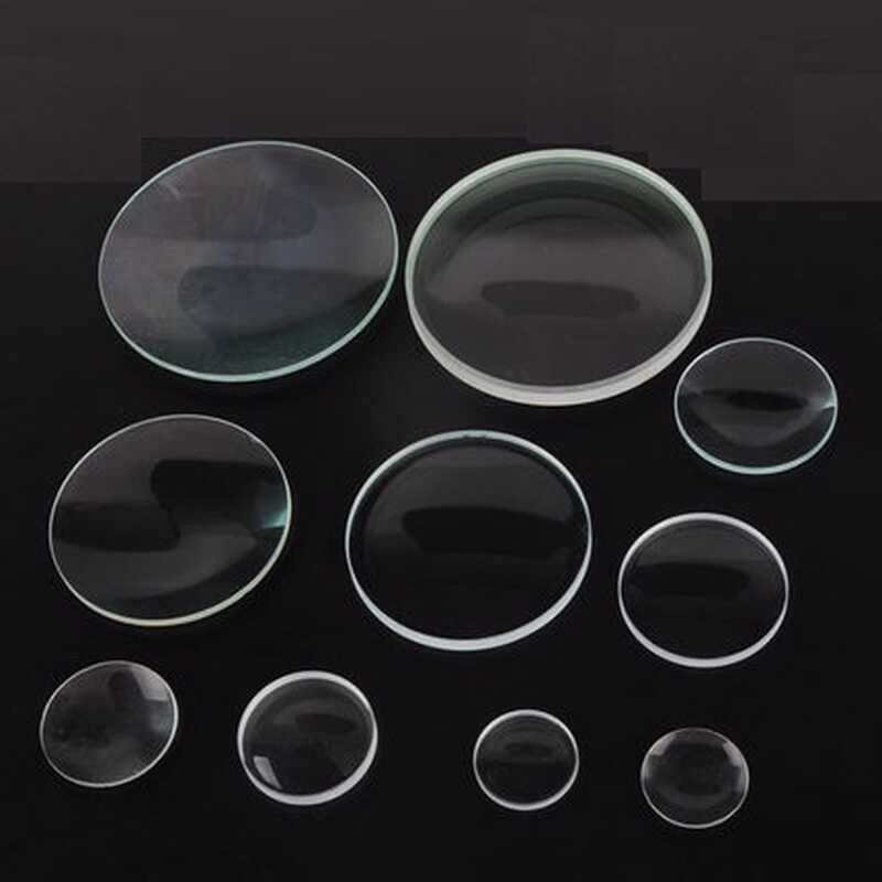 2PCS 30-100mm Optical Glass Double Concave Lens – Focal Length Large Optics, DIY Projects